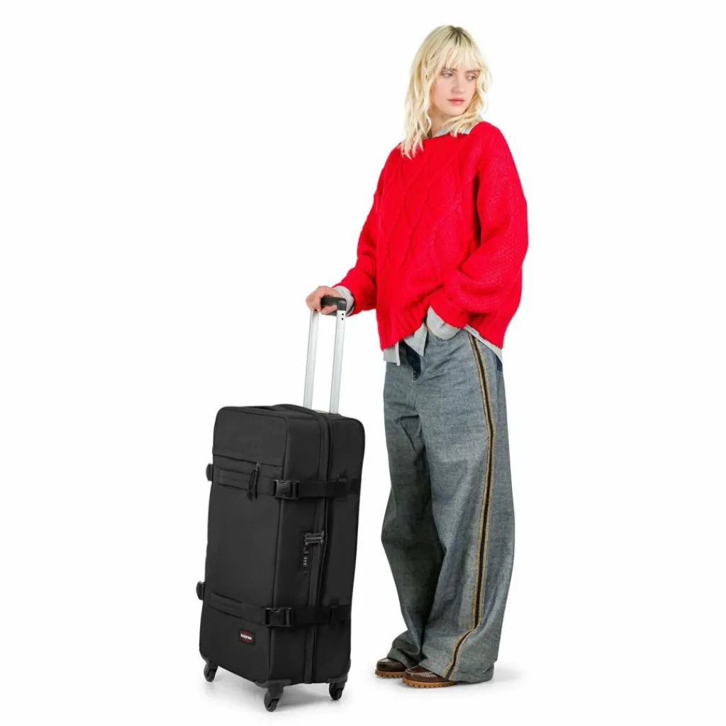 Eastpak Weichgepäck|4-Rollen Koffer<Transit'R 4 Rollen Trolley L 75 cm black