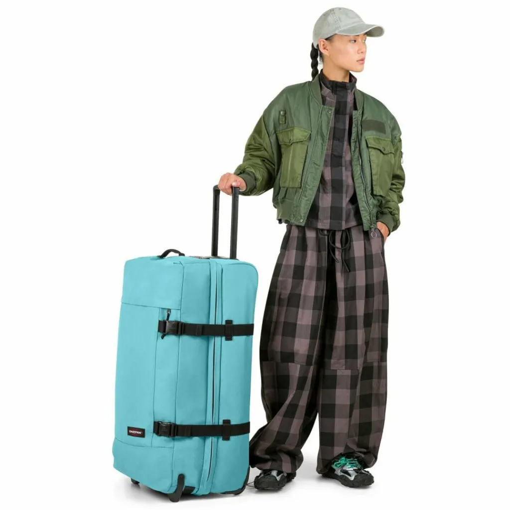 Best Eastpak Tranverz 2 Rollen Trolley 79 cm waterfall blue