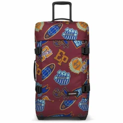 Eastpak Weichgepäck|2-Rollen Koffer<Tranverz 2 Rollen Trolley 67 cm clash burgundy
