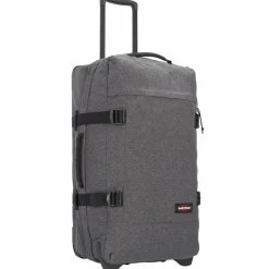 Clearance Eastpak Tranverz M 2-Rollen Reisetasche 67 cm black denim