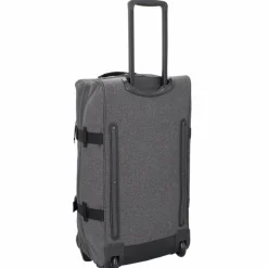 Clearance Eastpak Tranverz M 2-Rollen Reisetasche 67 cm black denim