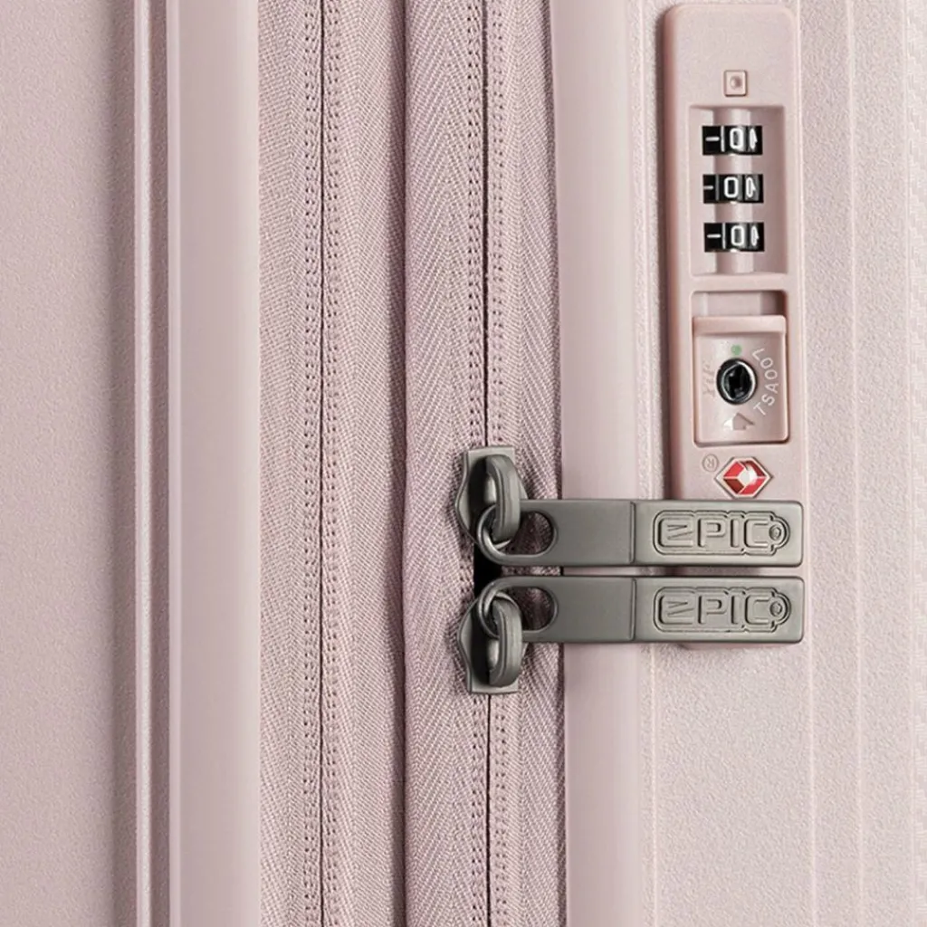 Clearance Epic Anthem 4 Rollen Kabinentrolley 55 cm mit Dehnfalte nebulapink