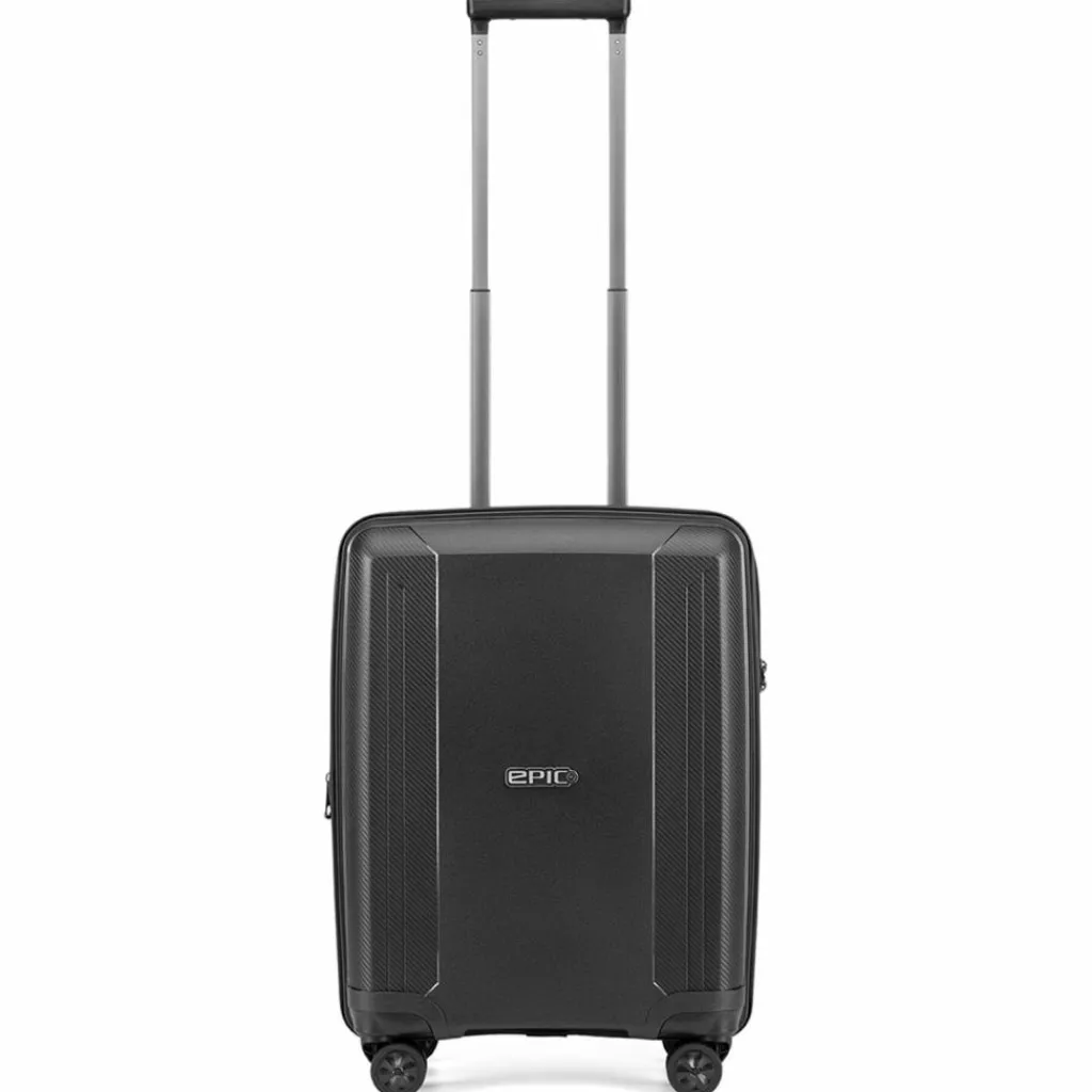 Epic Hartgepäck Kabinengepäck|4-Rollen Kabinentrolleys<Anthem 4 Rollen Kabinentrolley 55 cm mit Dehnfalte voidblack