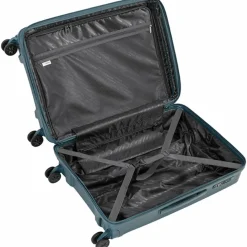 New Epic Anthem 4 Rollen Kofferset 3-teilig mit Dehnfalte aquateal