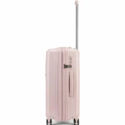 Epic 4-Rollen Koffer|Hartgepäck<Anthem 4 Rollen Trolley 66 cm mit Dehnfalte nebulapink