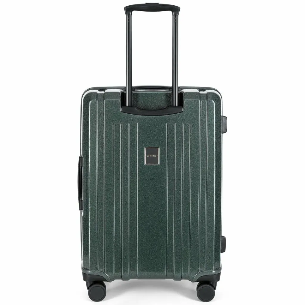 Epic 4-Rollen Koffer|Hartgepäck<Crate Reflex EVO 4 Rollen Trolley 65 cm emeraldgreen