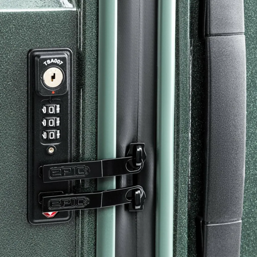 Epic 4-Rollen Koffer|Hartgepäck<Crate Reflex EVO 4 Rollen Trolley 65 cm emeraldgreen