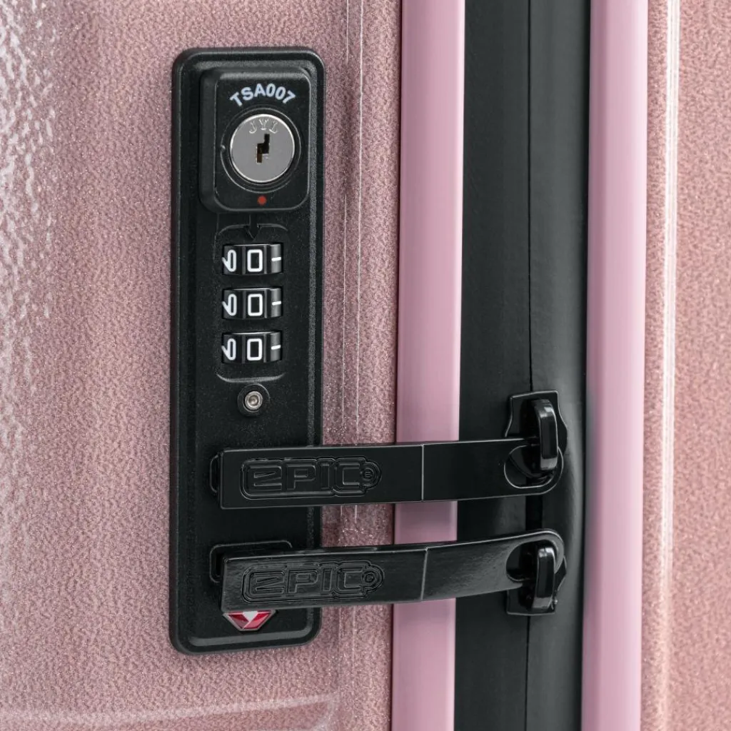 Epic Hartgepäck Kabinengepäck|4-Rollen Kabinentrolleys<Crate Reflex EVO 4 Rollen Kabinentrolley 55 cm crystalrose