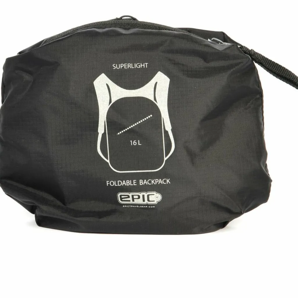 Epic Daypacks<Essentials Faltbarer Rucksack 40 cm black