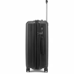 Best Epic Halo 4 Rollen Trolley 66 cm mit Dehnfalte instantblack