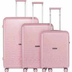 New Epic Spin 4-Rollen Kofferset 3tlg. sweetpink