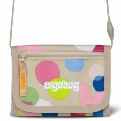 Ergobag Kindergeldbörse|Kindergeldbeutel<Brustbeutel 14 cm Flower PowBär