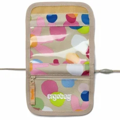 Ergobag Kindergeldbörse|Kindergeldbeutel<Brustbeutel 14 cm Flower PowBär