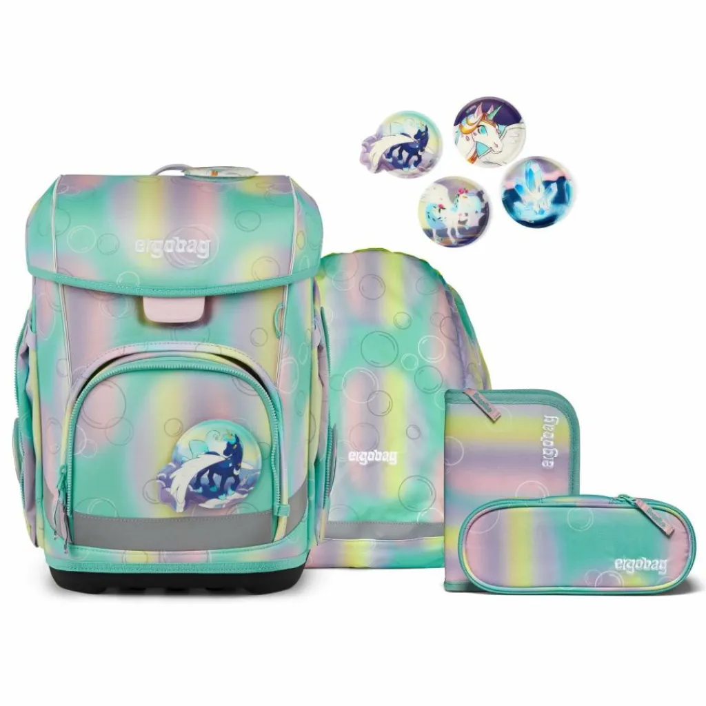 Best Ergobag cubo light Schulranzen-Set 6-teilig ZauBärwelt