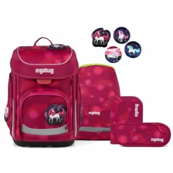 Ergobag Schulranzen & Sets<cubo Schulranzen-Set 5-teilig MondzauBär