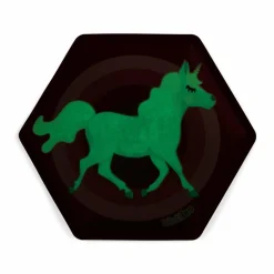 Ergobag Zubehör Set<Glow in the Dark Klettie Einhorn