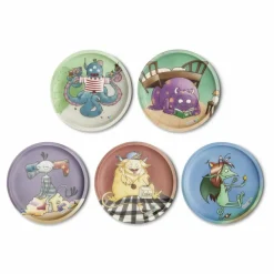 Ergobag Zubehör Set<Kletties 5tlg. monsterfreunde