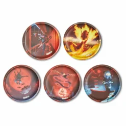 Ergobag Zubehör Set<Kletties 5tlg. feuerdrache