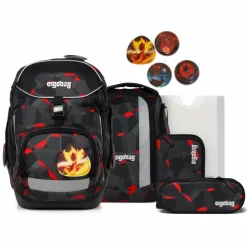 Ergobag Pack Schulranzen-Set 6tlg. inkl. Klettie-Set