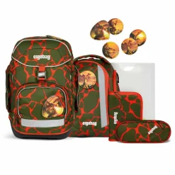 Ergobag Schulranzen & Sets<Pack Schulranzen-Set 6-teilig FeuerspeiBär