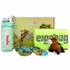 Ergobag Zubehör Set<Zubehör Geschenkbox 5 tlg Pferde