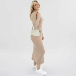 Esprit Henkeltaschen<Mini Weekender Handtasche 25 cm cream beige