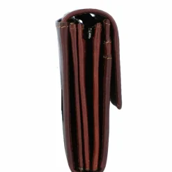 Esquire Damengeldbörsen Querformat<Dallas Geldbörse Leder 18 cm braun