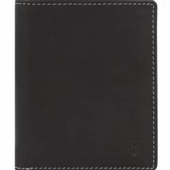 Outlet Esquire Dallas Geldbörse Leder 9 cm schwarz