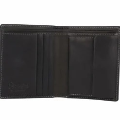 Outlet Esquire Dallas Geldbörse Leder 9 cm schwarz