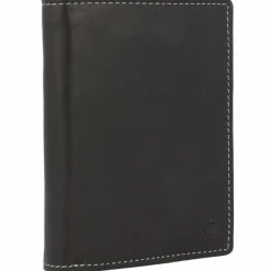 New Esquire Dallas Geldbörse Leder 10 cm schwarz