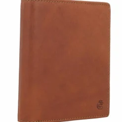 New Esquire Dallas Geldbörse RFID Schutz Leder 11 cm braun