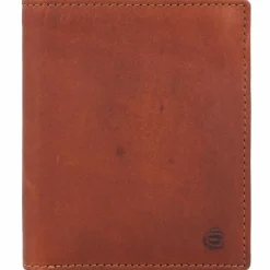 Esquire Herrengeldbörsen Hochformat<Dallas Geldbörse RFID Leder 9,5 cm braun