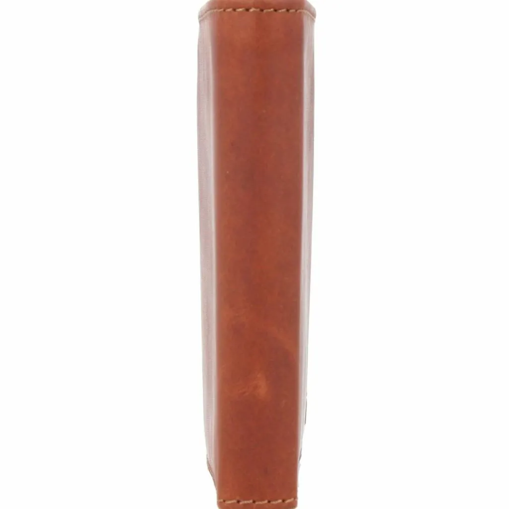 Esquire Herrengeldbörsen Hochformat<Dallas Geldbörse RFID Leder 9,5 cm braun