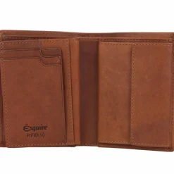 Best Esquire Dallas Geldbörse RFID Schutz Leder 10 cm braun