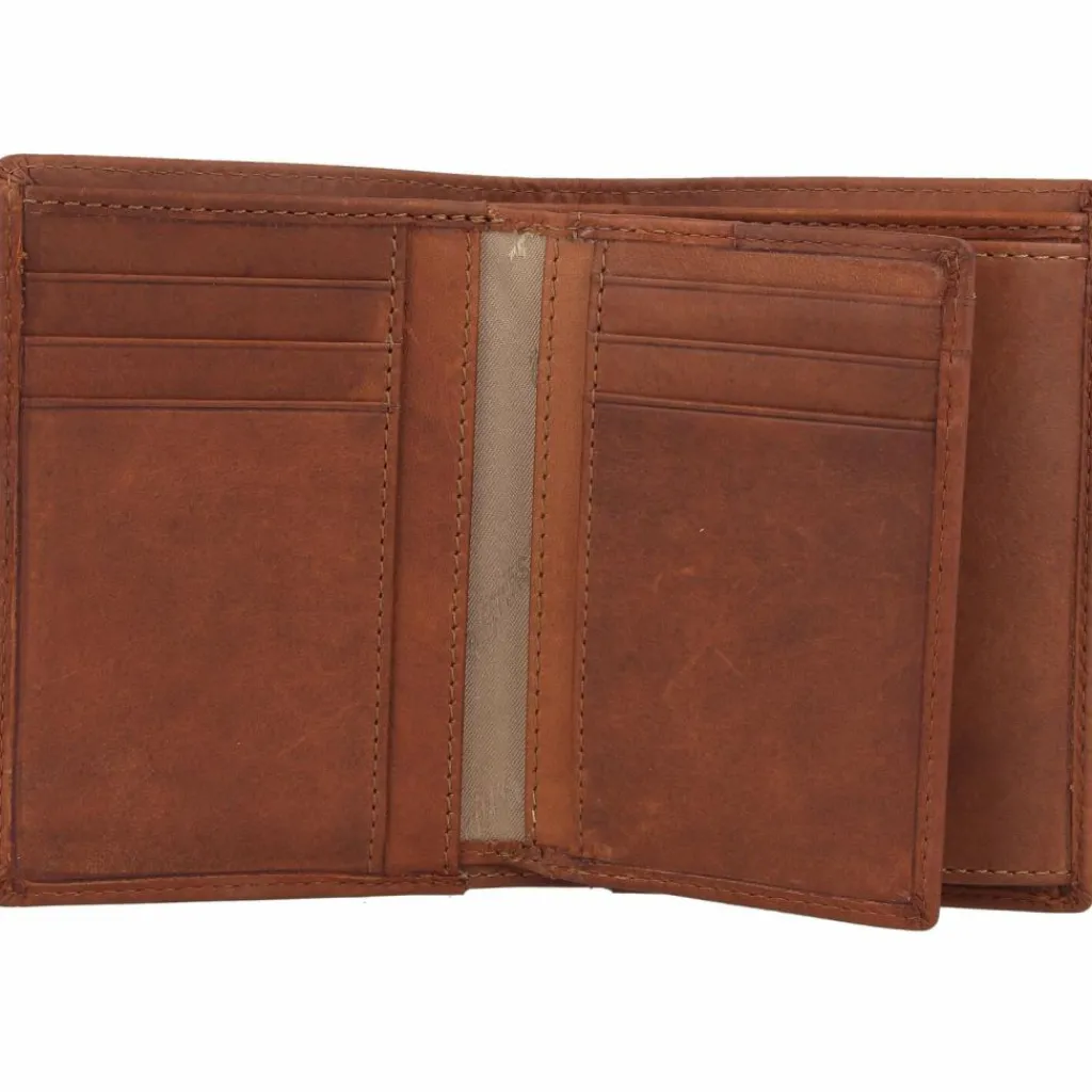 Best Esquire Dallas Geldbörse RFID Schutz Leder 10 cm braun