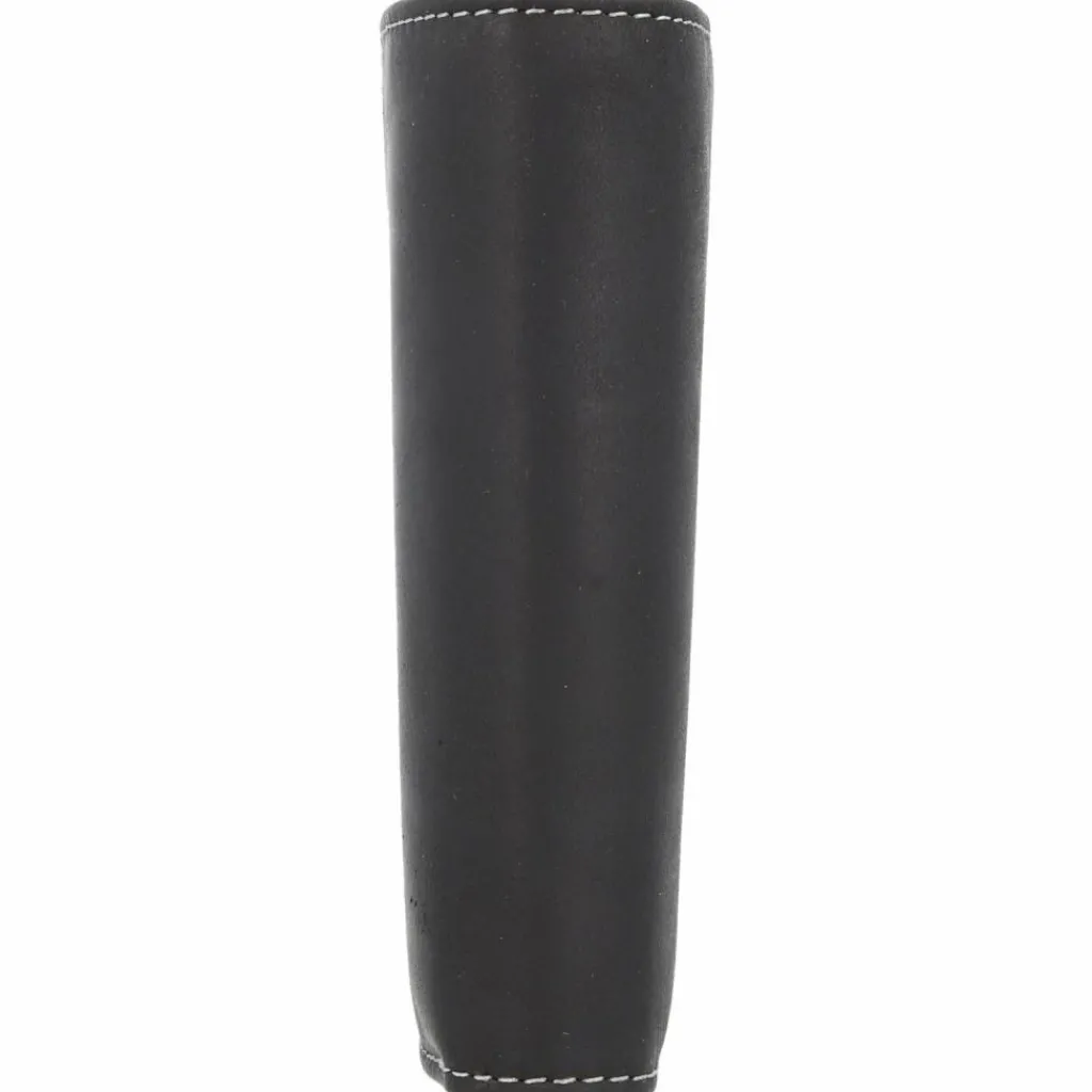 Esquire Herrengeldbörsen Hochformat<Dallas Geldbörse RFID Schutz Leder 11 cm schwarz