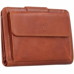Esquire Herrengeldbörsen Querformat<Dallas Geldbörse RFID Leder 12,5 cm braun