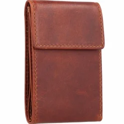 Hot Esquire Dallas Geldbörse RFID Leder 10 cm braun