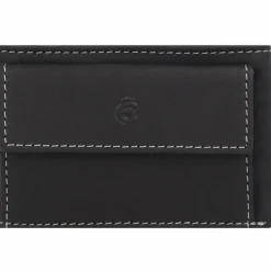 Clearance Esquire Dallas Geldbörse RFID Leder 10 cm schwarz