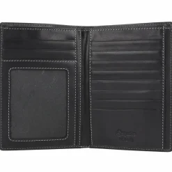 Esquire Herrengeldbörsen Hochformat<Dallas Geldbörse RFID Schutz Leder 11 cm schwarz