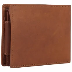 Discount Esquire Dallas Geldbörse RFID Schutz Leder 13.5 cm braun