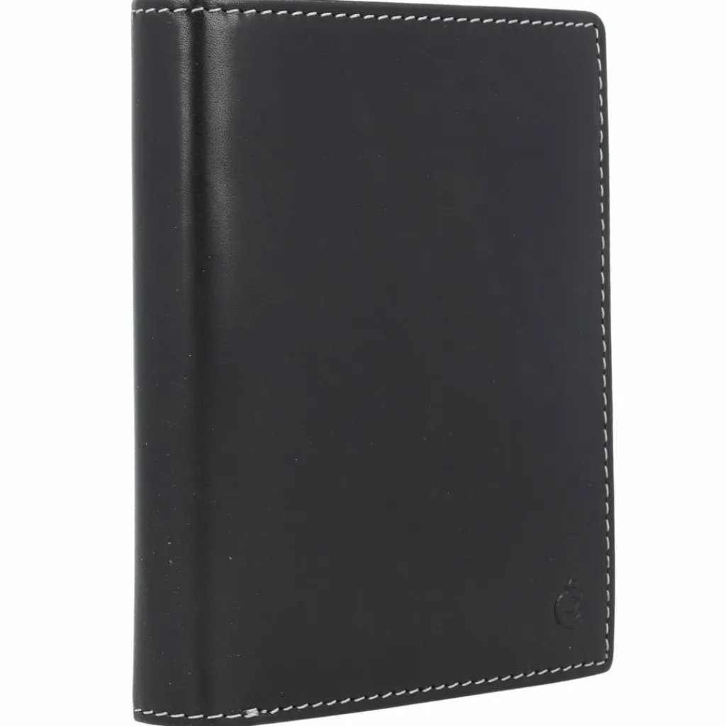 Best Esquire Dallas Geldbörse RFID Schutz Leder 10.5 cm schwarz