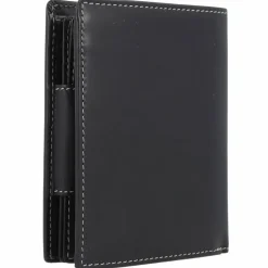 Best Esquire Dallas Geldbörse RFID Schutz Leder 10.5 cm schwarz