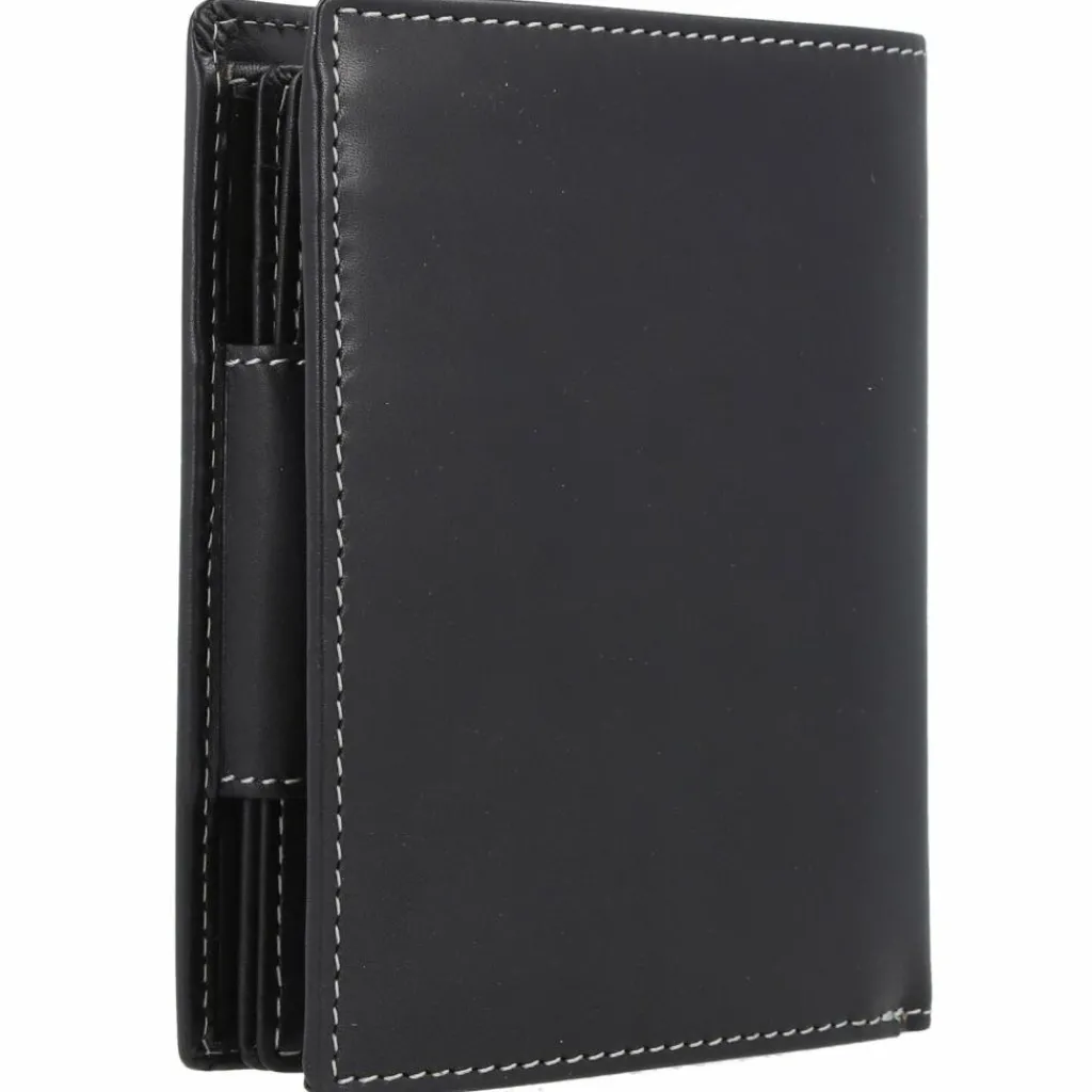 Best Esquire Dallas Geldbörse RFID Schutz Leder 10.5 cm schwarz