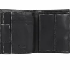 Best Esquire Dallas Geldbörse RFID Schutz Leder 10.5 cm schwarz