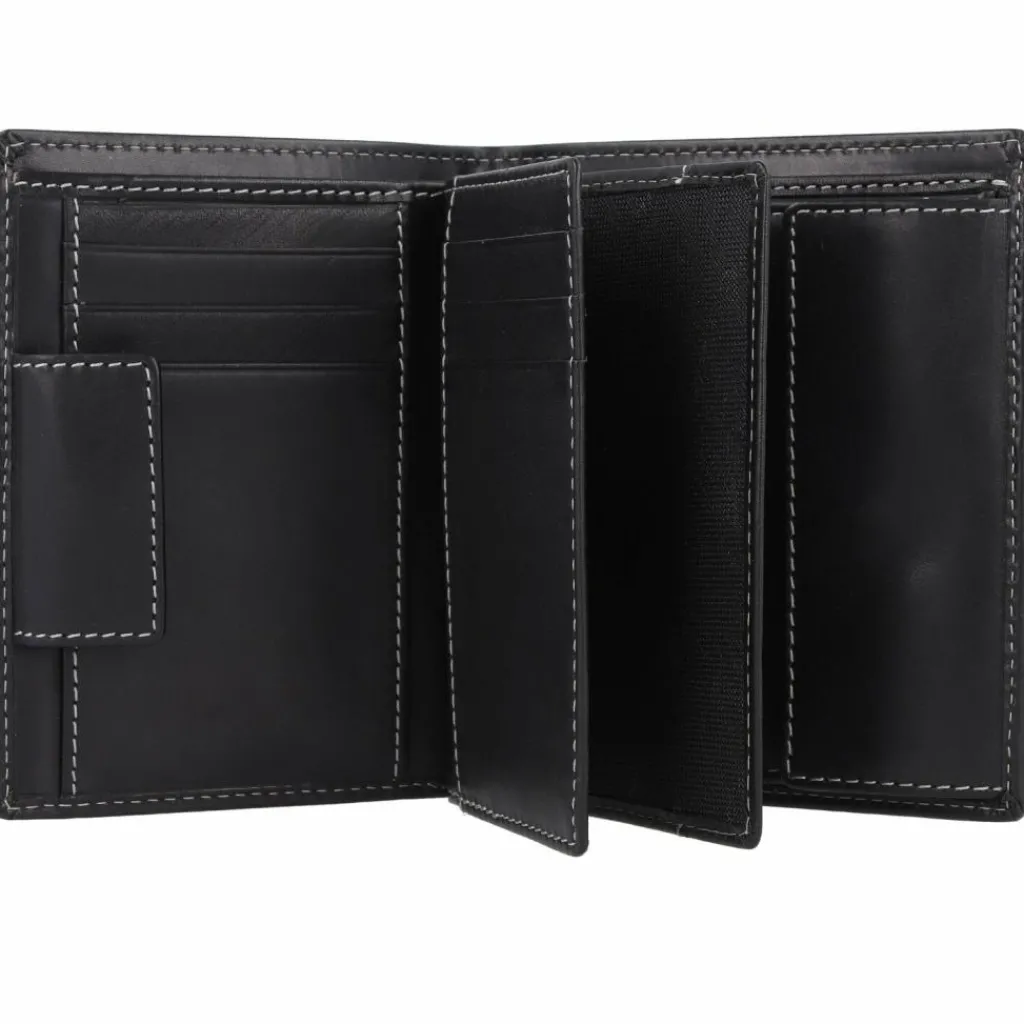 Best Esquire Dallas Geldbörse RFID Schutz Leder 10.5 cm schwarz