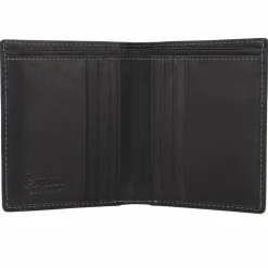 Esquire Herrengeldbörsen Hochformat<Dallas Geldbörse RFID Leder 9,5 cm schwarz