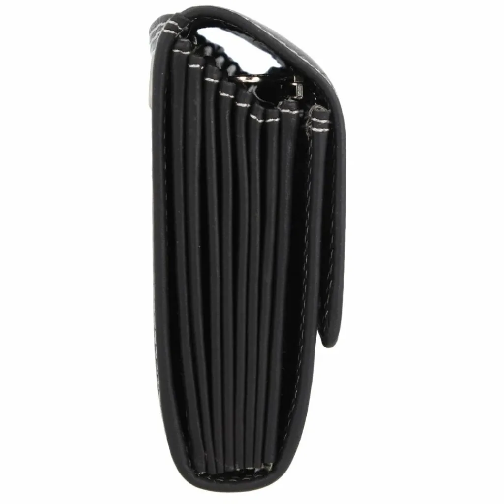 Esquire Herrengeldbörsen Querformat|Damengeldbörsen Querformat<Dallas Kellnerbörse Leder 18 cm schwarz