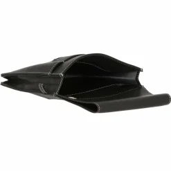 New Esquire Dallas Kellnerbörse Leder 15,5 cm schwarz