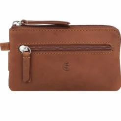 Esquire Schlüsseletuis<Dallas Schlüsseletui Leder 13 cm braun